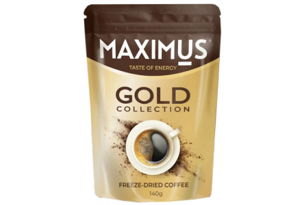 Кофе растворимый MAXIMUS 140гр Gold Collection м/у 1/30шт