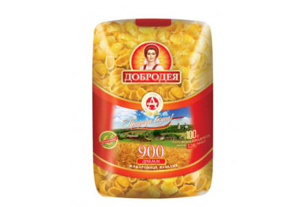 Макаронные изделия ДОБРОДЕЯ 900гр Куколки 1/12шт