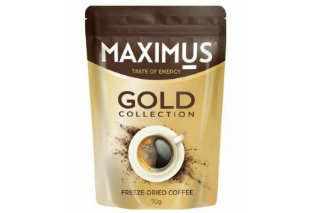 Кофе растворимый MAXIMUS 70гр Gold Collection м/у 1/32шт