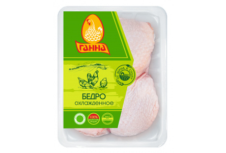Бедро куриное ГАННА Халяль п/д вес