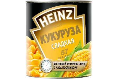 Кукуруза HEINZ 340гр ж/б 1/12шт