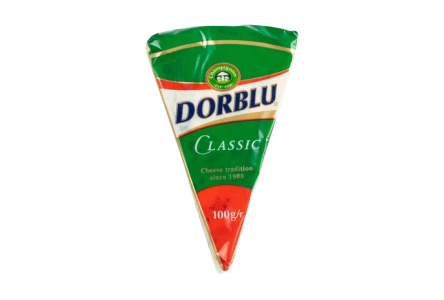 Сыр DORBLU 100гр 50% с голубой плесенью 1/15шт