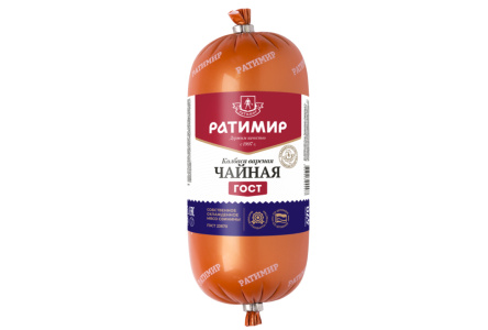 Колбаса вареная РАТИМИР 470гр Чайная