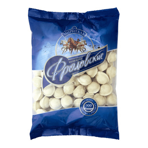 Пельмени МИРИТАЛЬ ФРОЛОВСКИЕ 900гр 1/8шт