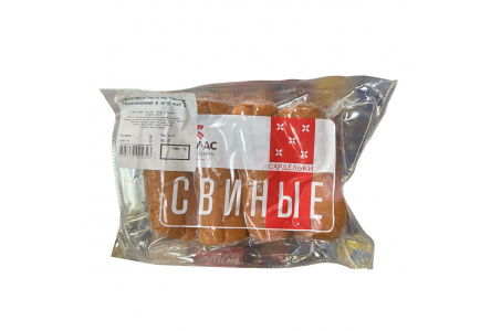 Сардельки ХОТУ-АС Свиные Традиционные кат Б н/о