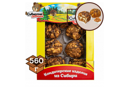 Пирожное СИБИРСКИЙ ВКУС 560гр Чудный круиз 1/1шт