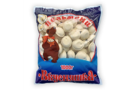 Пельмени ДОБРЫНЯ 1000гр Вкусняшка 1/8шт 6100