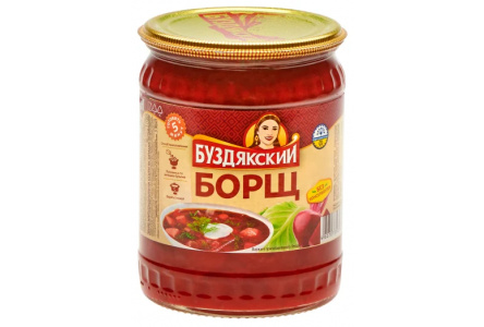 Борщ БУЗДЯКСКИЙ 500гр ст/б твист 1/8шт