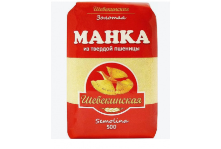 Крупа ШЕБЕКИНСКАЯ 500гр Манная 1/14шт