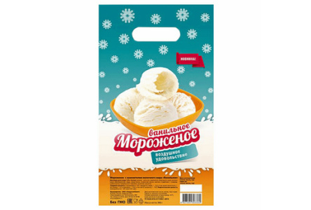 Мороженое НЛО 900гр Ванильное 1/6шт