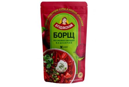 Борщ БУЗДЯКСКИЙ 500гр дой-пак 1/6шт