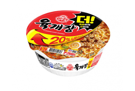 Лапша ОТТОГИ 104гр Yukgaejang Ramen 1/6шт