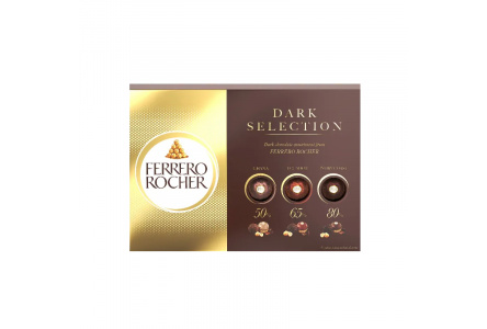 Набор конфет FERRERO ROCHER 300гр Dark Т-24 1/4шт