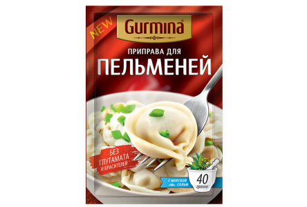 Приправа GURMINA 40гр для Пельменей 1/20шт Беларусь