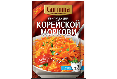 Приправа GURMINA 40гр для Корейской моркови 1/20шт Беларусь