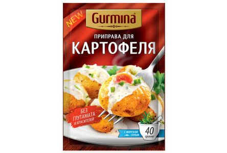 Приправа GURMINA 40гр для Картофеля 1/20шт Беларусь