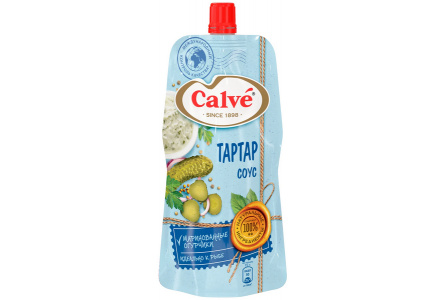 Соус CALVE 230гр Тартар для дой-пак 1/28шт