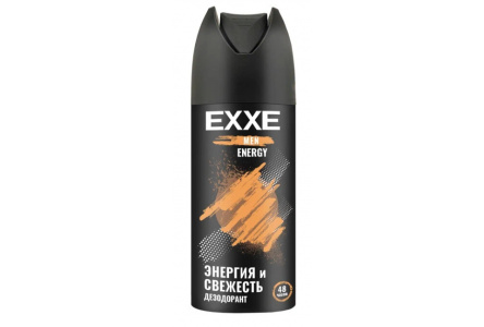 Дезодорант спрей UFC x EXXE 150мл Защита 48ч Carbon hit ENERGY 1/6шт