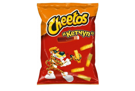 Чипсы CHEETOS 85гр Кетчуп 1/16шт