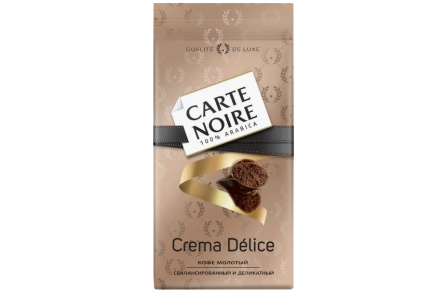 Кофе в зернах CARTE NOIRE 230гр Crema Delice 1/9шт