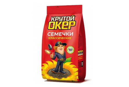 Семечки КРУТОЙ ОКЕР 100гр классические 1/27шт