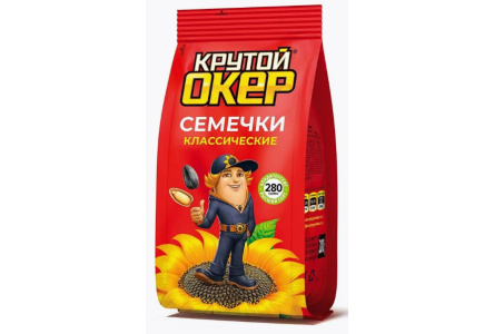 Семечки КРУТОЙ ОКЕР 280гр классические 1/16шт