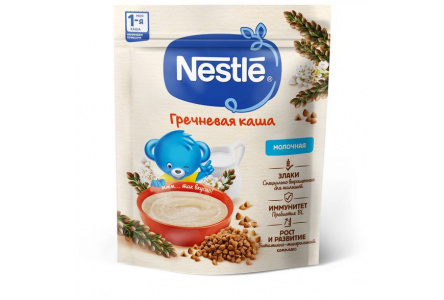 ДП Каша NESTLE 200гр Гречневая безмолочная  с 4мес 1/9шт