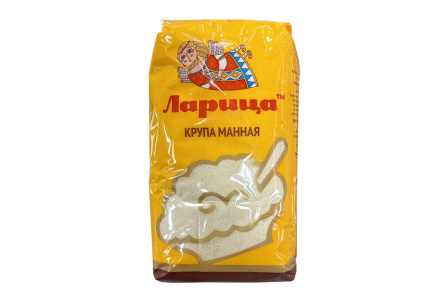 Крупа ЛАРИЦА 700гр Манная ГОСТ 1/10шт