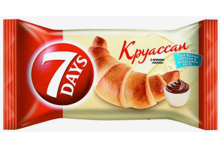 Круассан 7 DAYS 65гр Какао стр/лента 1/7шт