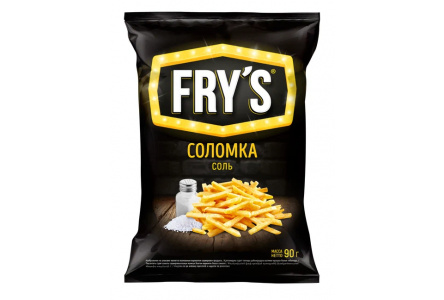 Чипсы FRYS 90гр Соломка Ассорти ( 2 вкуса) 1/15шт