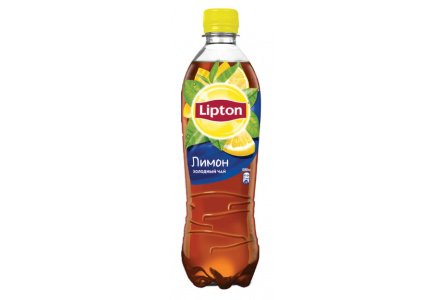 Чай холодный LIPTON 0,5л Лимон ПЭТ 1/12шт