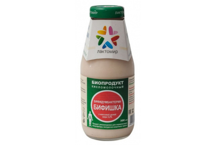 Биопродукт БИФИШКА 300гр бифидумбактерин Продукт без заменителя молочного жира