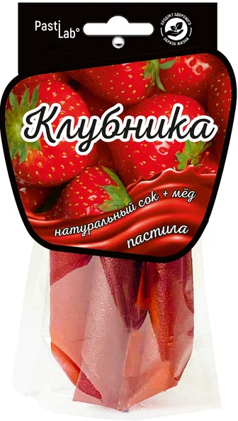 Пастила PASTILAB 50гр Клубничная м/у 1/20шт