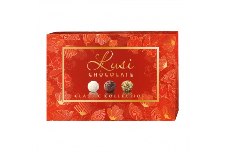 Набор конфет LUSI CHOCOTATE CLASSIC COLLECTION 175 гр Ассорти 1/8шт (красная коробка)