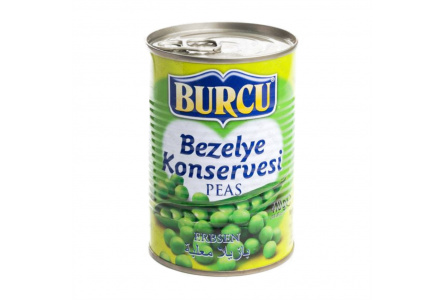 Горошек BURCU 400гр зеленый ж/б 1/24шт