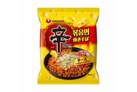 Лапша NONGSHIM 136гр Shin Ramyun Stir Fry with Cheese 1/20шт