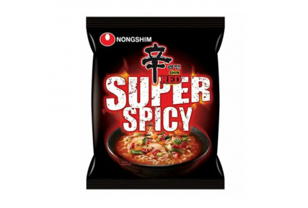 Лапша NONGSHIM 120гр Shin Red Super Spicy 1/20шт