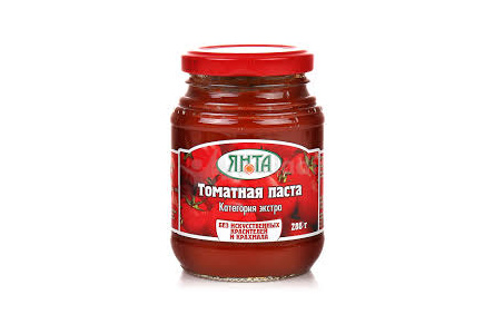 Томатная паста ЯНТА 280гр с/б 1/12шт