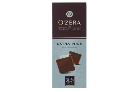 Шоколад OZERA 90гр Extra milk 1/15шт РРХ537
