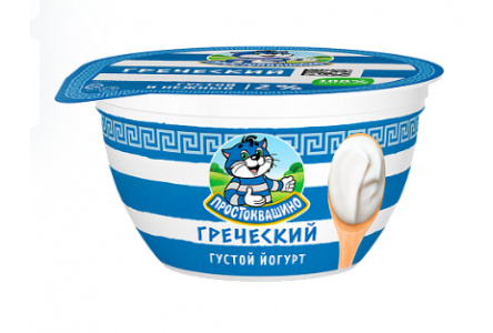 Йогурт густой ПРОСТОКВАШИНО 135гр 2,0% Греческий 1/6шт Продукт без заменителя молочного жира