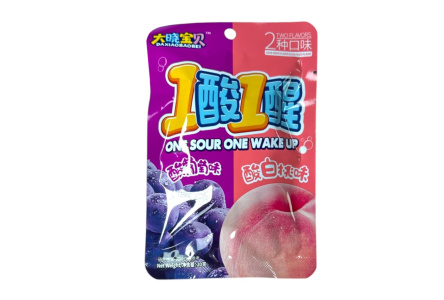 Конфеты ONE SOUR ONE WAKE UP 20гр Ассорти 1/20шт 2516 ИП Самойлова