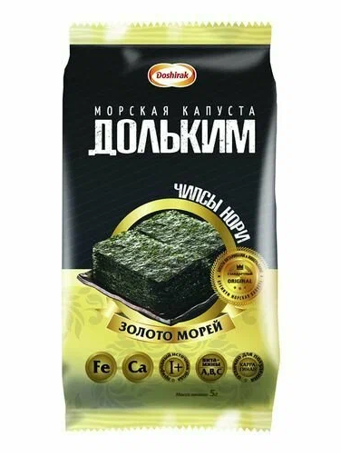 Морская капуста ДОЛЬКИМ 5гр 1/3/60шт