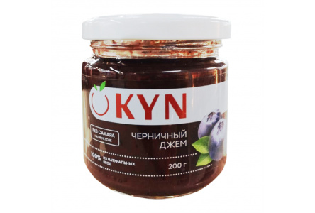 Джем KYN 200гр Черничный 1/8шт