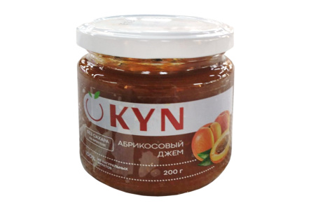 Джем KYN 200гр Абрикосовый 1/8шт