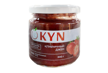 Джем KYN 200гр Клубничный 1/8шт