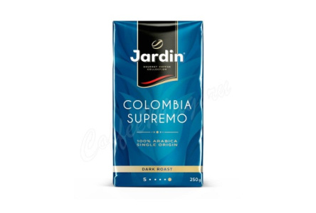 Кофе зерновой JARDIN 250гр Colombia Supremo 1/15шт