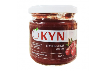 Джем KYN 200гр Брусничный 1/8шт