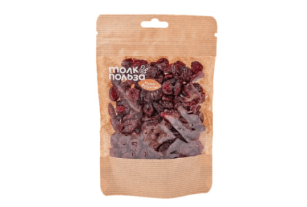 Клюква ТОЛК и ПОЛЬЗА 100гр Сушеная 1/20шт