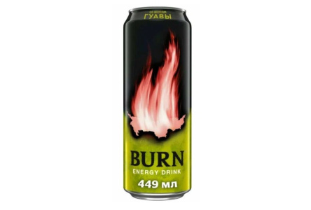 Напиток энерг BURN 0,449л Гуава ж/б 1/12шт