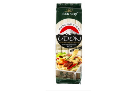 Лапша SEN SOY 300гр Пшеничная UDON 1/24шт